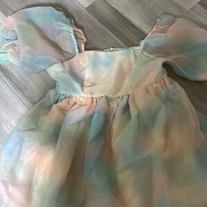 cotton candy dress